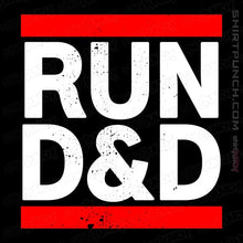 Load image into Gallery viewer, Shirts Magnets / 3"x3" / Black Run D&D