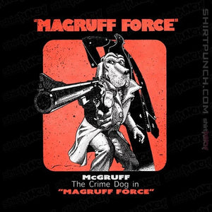 Shirts Magnets / 3"x3" / Black Magruff Force