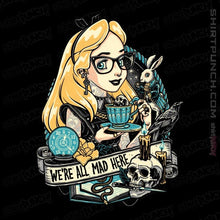 Load image into Gallery viewer, Daily_Deal_Shirts Magnets / 3"x3" / Black Rocker Alice