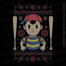 Load image into Gallery viewer, Shirts Magnets / 3"x3" / Black PSI Powers Christmas