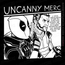 Load image into Gallery viewer, Daily_Deal_Shirts Magnets / 3"x3" / Black Uncanny Merc
