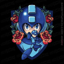 Load image into Gallery viewer, Secret_Shirts Magnets / 3"x3" / Black Megaman Crest