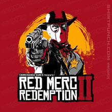 Load image into Gallery viewer, Shirts Magnets / 3"x3" / Red Red Merc Redemption