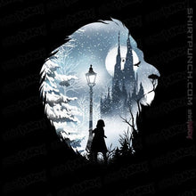 Load image into Gallery viewer, Shirts Magnets / 3"x3" / Black Mystical Winter