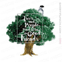 Load image into Gallery viewer, Shirts Magnets / 3"x3" / White Tree