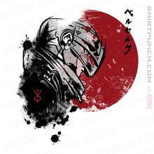 Load image into Gallery viewer, Shirts Magnets / 3"x3" / White Red Sun Guts