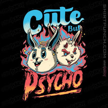 Load image into Gallery viewer, Daily_Deal_Shirts Magnets / 3"x3" / Black Cute But Psycho