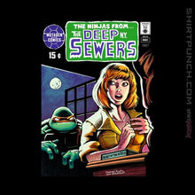 Load image into Gallery viewer, Shirts Magnets / 3"x3" / Black Sewer Thing