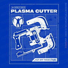 Load image into Gallery viewer, Daily_Deal_Shirts Magnets / 3"x3" / Royal Blue Plasma Cutter