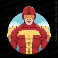 Load image into Gallery viewer, Shirts Magnets / 3"x3" / Black Turbo Man