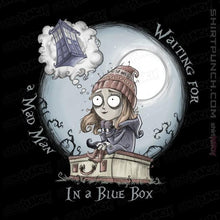 Load image into Gallery viewer, Shirts Magnets / 3"x3" / Black The Girl Who Waited