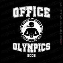 Load image into Gallery viewer, Secret_Shirts Magnets / 3"x3" / Black Office Olympics 2005