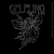 Load image into Gallery viewer, Shirts Magnets / 3"x3" / Black Led Gelfling