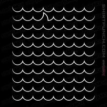 Load image into Gallery viewer, Shirts Magnets / 3"x3" / Black Shark Wave