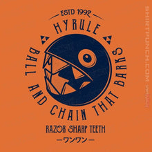 Load image into Gallery viewer, Shirts Magnets / 3"x3" / Orange Bow Wow