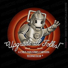 Load image into Gallery viewer, Shirts Magnets / 3"x3" / Black Upgrade All Folk