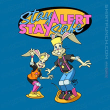 Load image into Gallery viewer, Daily_Deal_Shirts Magnets / 3"x3" / Sapphire Stay Safe!