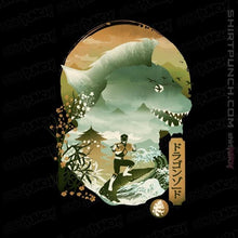 Load image into Gallery viewer, Shirts Magnets / 3"x3" / Black Dragonzord Ukiyoe