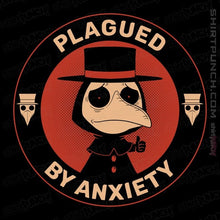 Load image into Gallery viewer, Secret_Shirts Magnets / 3"x3" / Black Plagued By Anxiety