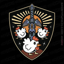 Load image into Gallery viewer, Shirts Magnets / 3"x3" / Black Cuccos Crest