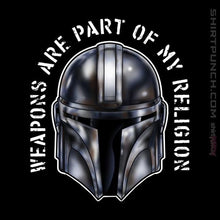Load image into Gallery viewer, Shirts Magnets / 3"x3" / Black Weapons Are Part Of My Religion