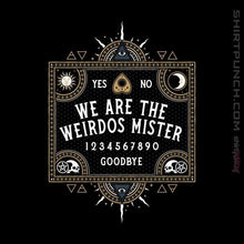 Load image into Gallery viewer, Shirts Magnets / 3"x3" / Black We Are The Weirdos Mister