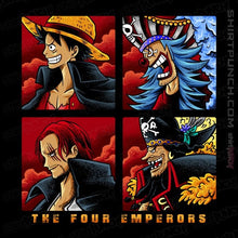 Load image into Gallery viewer, Daily_Deal_Shirts Magnets / 3"x3" / Black The Four Emperors