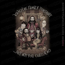 Load image into Gallery viewer, Shirts Magnets / 3"x3" / Black Vampire Family Portrait