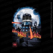 Load image into Gallery viewer, Shirts Magnets / 3"x3" / Black Kaiju Dalek