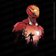 Load image into Gallery viewer, Shirts Magnets / 3"x3" / Black I R O N M A N