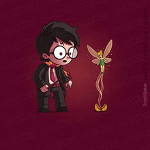 Load image into Gallery viewer, Shirts Magnets / 3"x3" / Maroon Snitch Wings