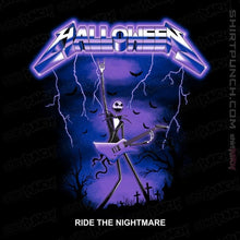 Load image into Gallery viewer, Daily_Deal_Shirts Magnets / 3"x3" / Black Ride The Nightmare