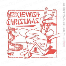 Load image into Gallery viewer, Shirts Magnets / 3"x3" / White Jewish Christmas