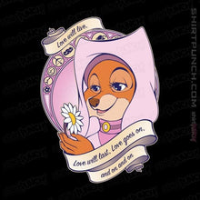 Load image into Gallery viewer, Shirts Magnets / 3"x3" / Black Love Will Last