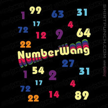 Load image into Gallery viewer, Daily_Deal_Shirts Magnets / 3"x3" / Black Numberwang