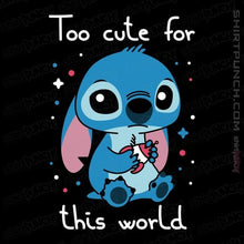 Load image into Gallery viewer, Secret_Shirts Magnets / 3"x3" / Black Too Cute