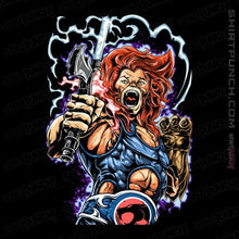 Load image into Gallery viewer, Secret_Shirts Magnets / 3"x3" / Black Lion-O