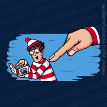 Load image into Gallery viewer, Secret_Shirts Magnets / 3"x3" / Navy Finder Found