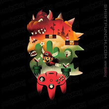 Load image into Gallery viewer, Shirts Magnets / 3"x3" / Black World of Adventure