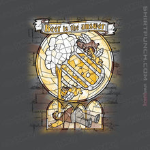 Load image into Gallery viewer, Shirts Magnets / 3"x3" / Charcoal Beer Is The Answer