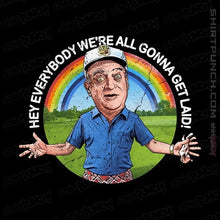 Load image into Gallery viewer, Shirts Magnets / 3"x3" / Black Hey Everybody