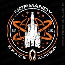 Load image into Gallery viewer, Secret_Shirts Magnets / 3"x3" / Black Normandy Space Academy