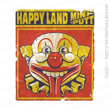 Load image into Gallery viewer, Shirts Magnets / 3"x3" / White Happy Land