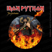 Load image into Gallery viewer, Daily_Deal_Shirts Magnets / 3"x3" / Black Iron Python