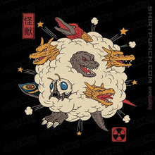 Load image into Gallery viewer, Shirts Magnets / 3"x3" / Black Kaiju Rumble