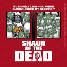 Load image into Gallery viewer, Shirts Magnets / 3"x3" / Red Sheep Of The Dead