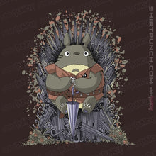 Load image into Gallery viewer, Shirts Magnets / 3"x3" / Dark Chocolate The Umbrella Throne