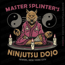 Load image into Gallery viewer, Daily_Deal_Shirts Magnets / 3"x3" / Black Splinter's Ninjutsu Dojo