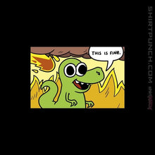 Load image into Gallery viewer, Shirts Magnets / 3"x3" / Black Dinoptimist