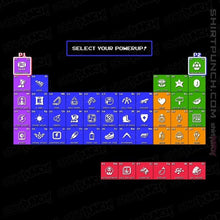 Load image into Gallery viewer, Secret_Shirts Magnets / 3"x3" / Black Periodic Table of Power-ups